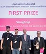 Platz 1 Innovation Award für Team Straightup